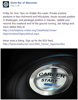 Friday for Hire Facebook post