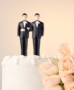 same sex wedding cake