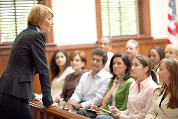 attorney courtroom