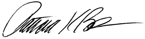 Signature: Pat Ballman