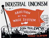 industrial unionism placard