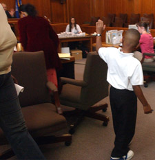 8-year-old defendant