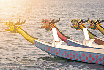 Chinese boats