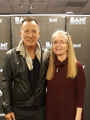 Mary Fons and Bruce Springsteen