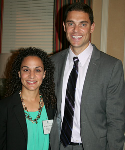 New lawyer Jami Lynn Crespo and her husband Aaron Seligman