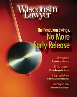 Sept 2011 Wisconsin Lawyer