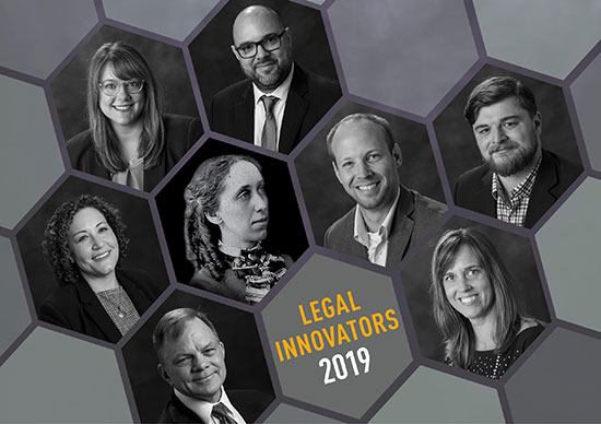2019 Wisconsin Legal Innovators collage