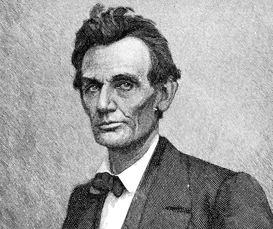 ortrait of Abraham Lincoln
