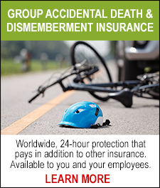 Group Accidental Death and Dismemberment Insurance