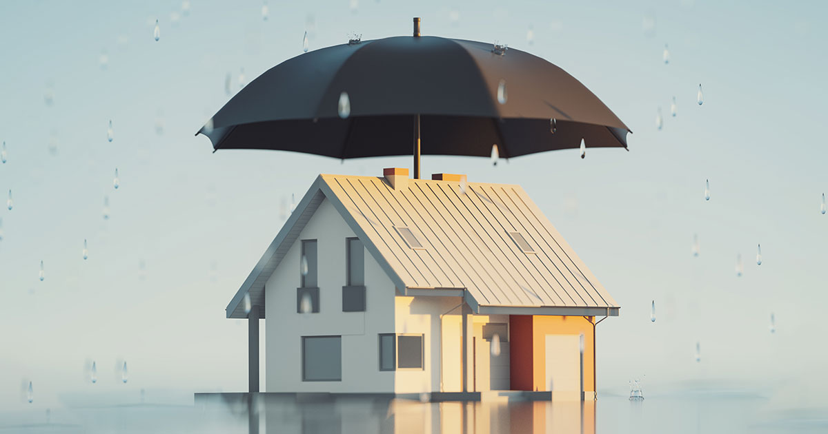 Insurance protecting home
