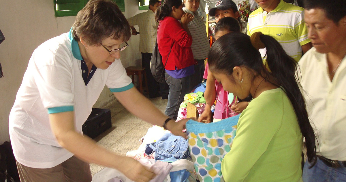 Iris Christenson traveled to Guatemala with Outreach for World Hope