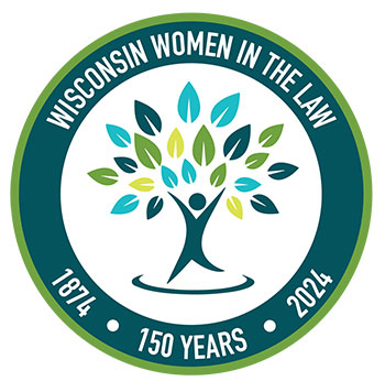 Celebrating 150 Years of Women in the Law logo