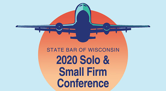 2020 Wisconsin Solo & Small Firm Conference logo