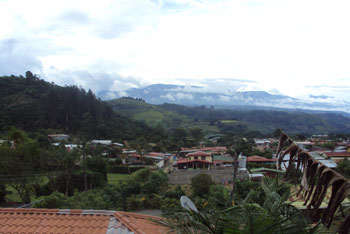 Honduran town in jungle