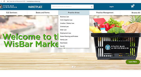 marketplace menu