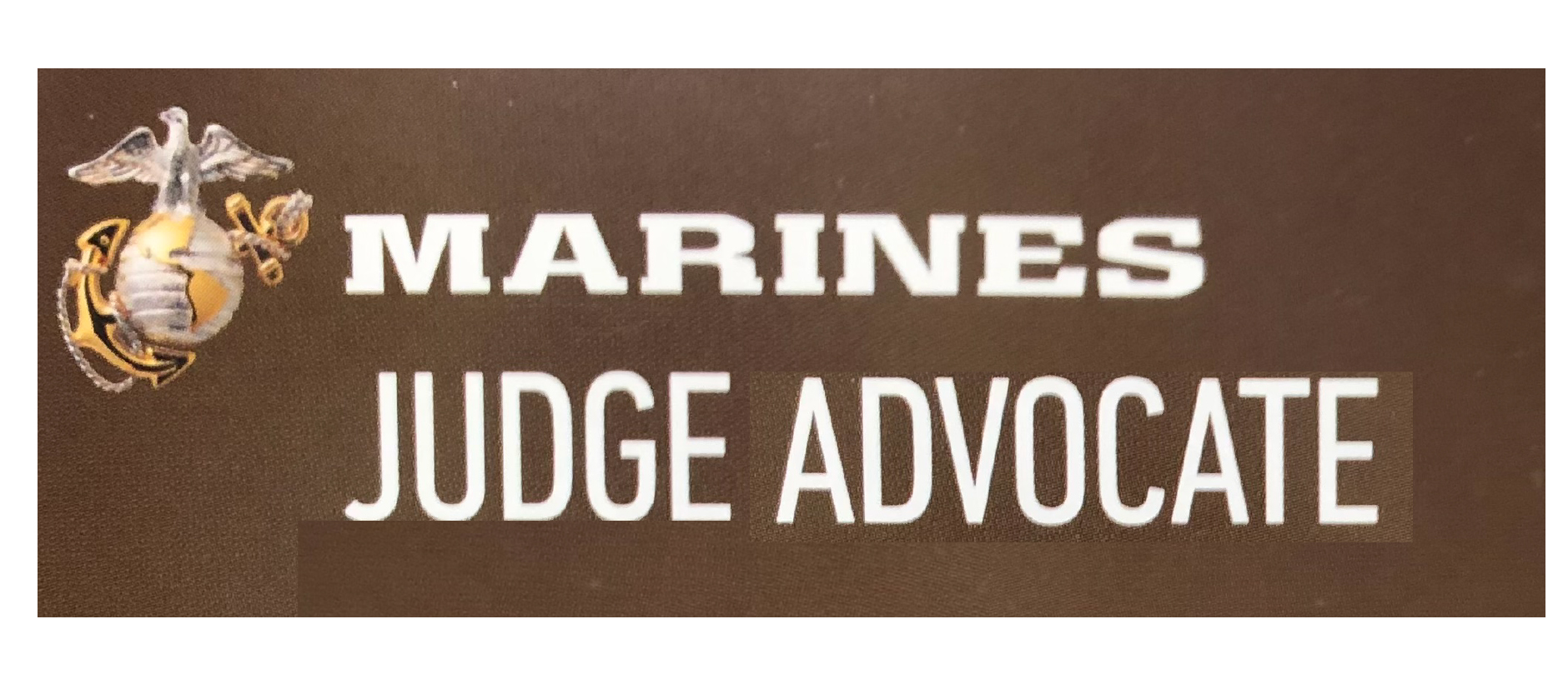 USMC Marines Judge Advocate