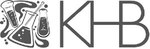 KHB logo with flasks