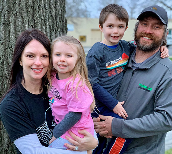 Renee Nawrocki and family