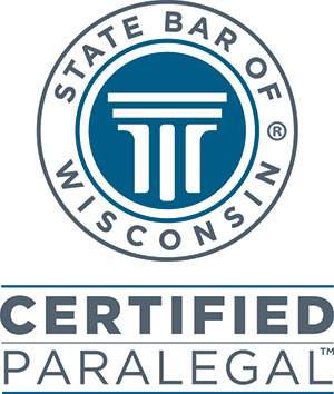 State Bar of Wisconsin Certified Paralegal (SBWCP) logo