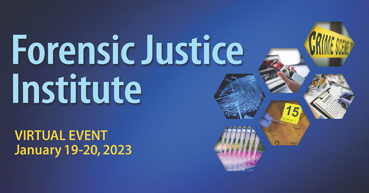 Forensic Justice Institute 2023 banner