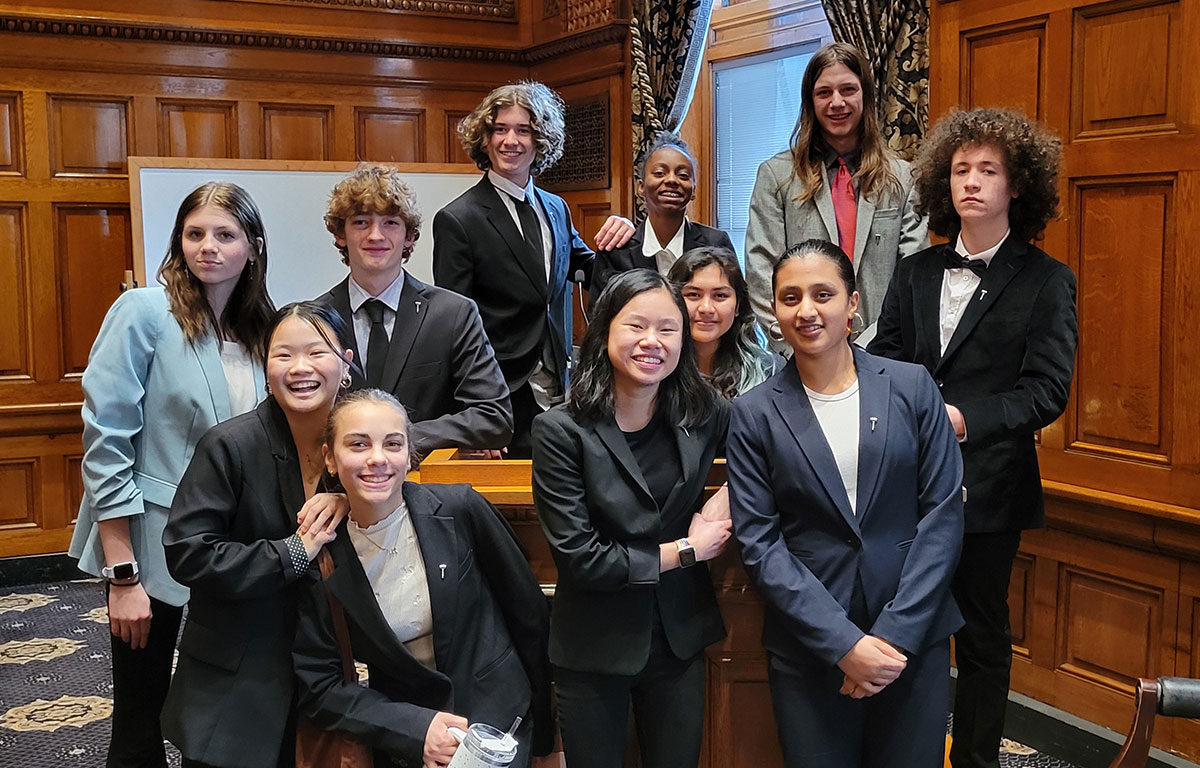 Shorewood mock trial team