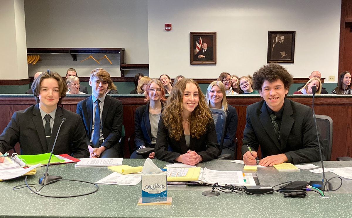 Lodi mock trial team