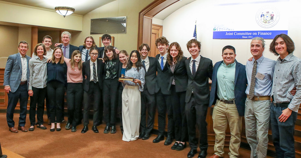 Madison West mock trial team