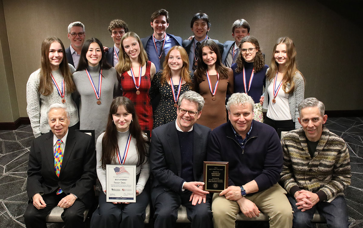 Whitefish Bay mock trial teams