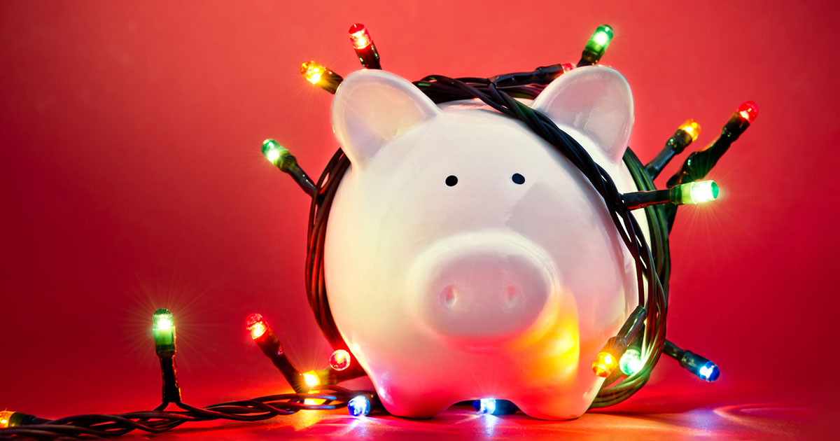 holiday piggybank