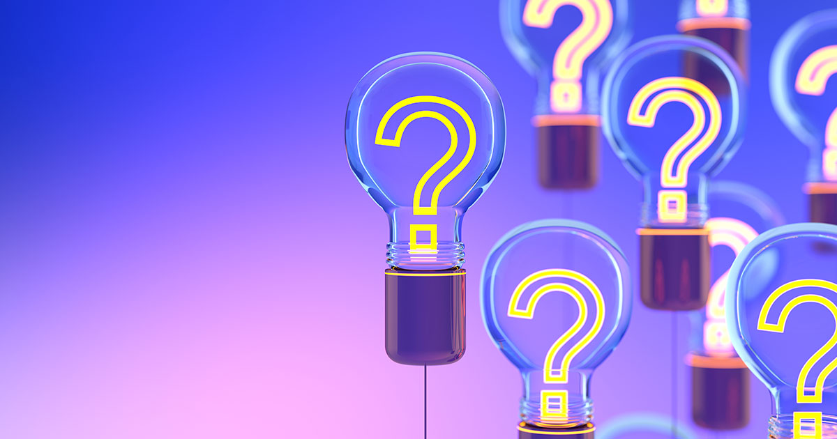 question light bulbs