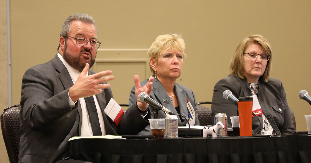 Judge Randy Koschnick, Judge Valerie Bailey-Rihn, and Judge Kristine Snow