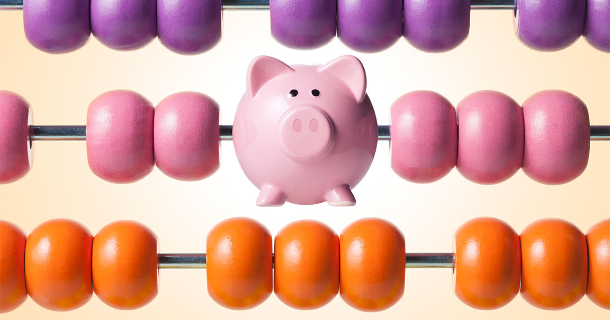 piggybank abacus