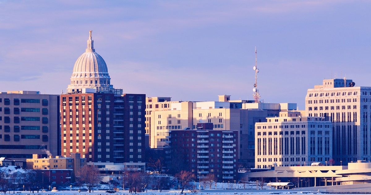 capitol in winter