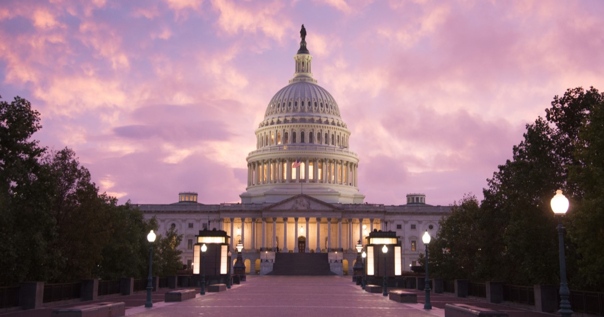 Congress at dusk