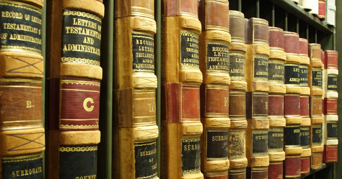 Old law books