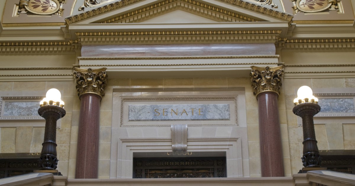 Wisconsin Senate Chamber Door