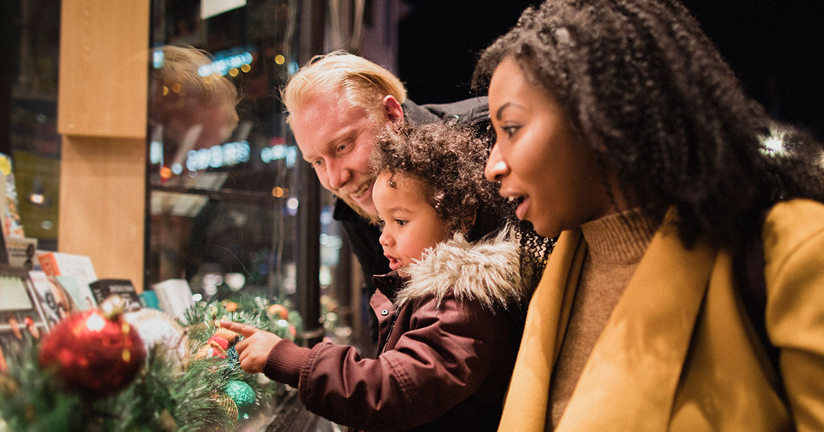 family window shopping