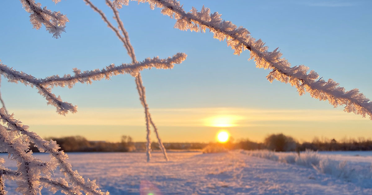 winter sunrise