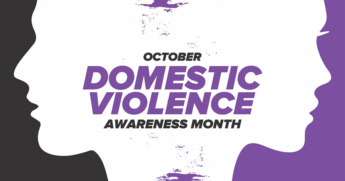 Domestic Violence Awareness Month banner
