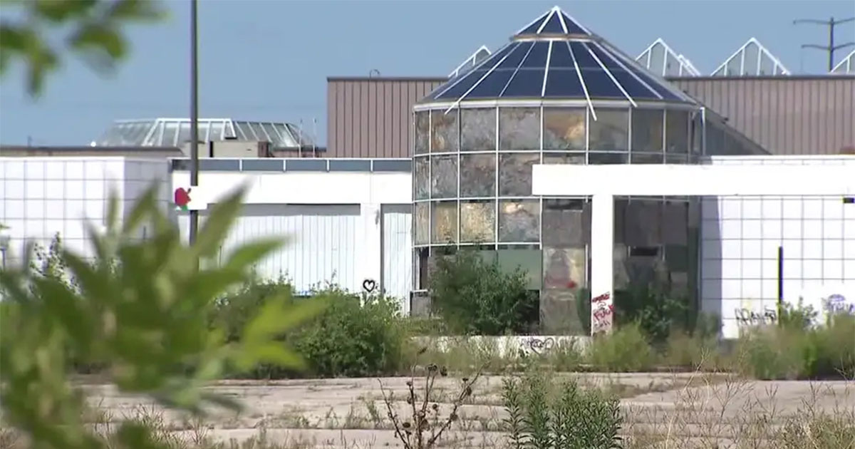 abandoned mall