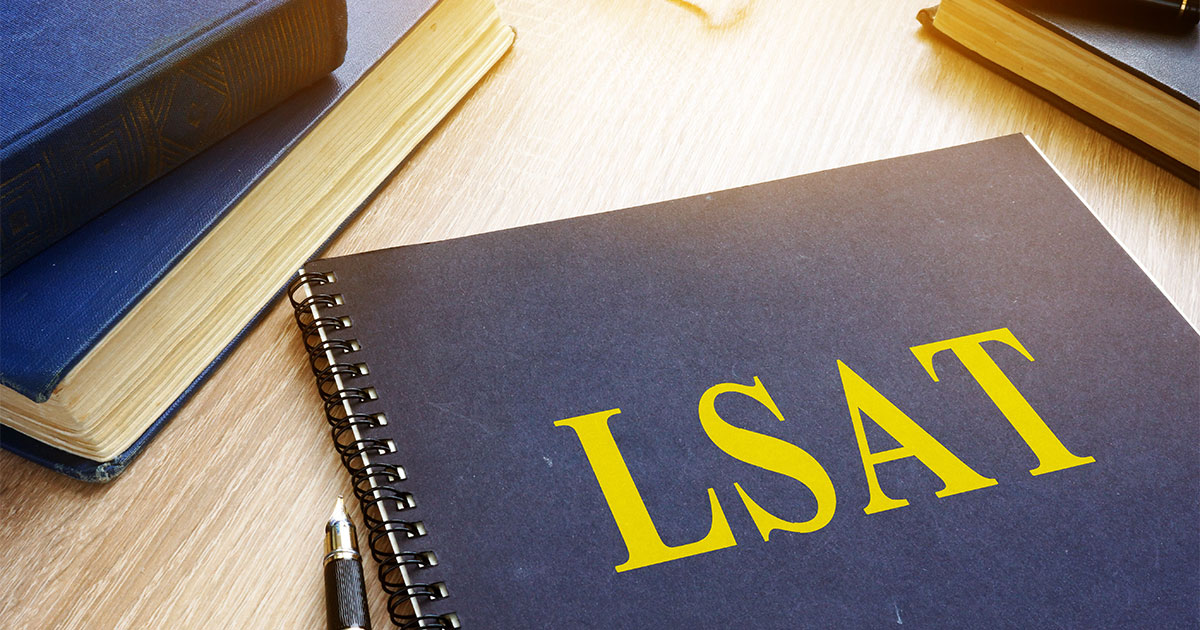 LSAT study book