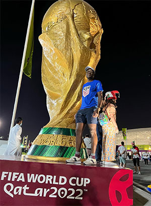 Ngosong Fonkem at World Cup