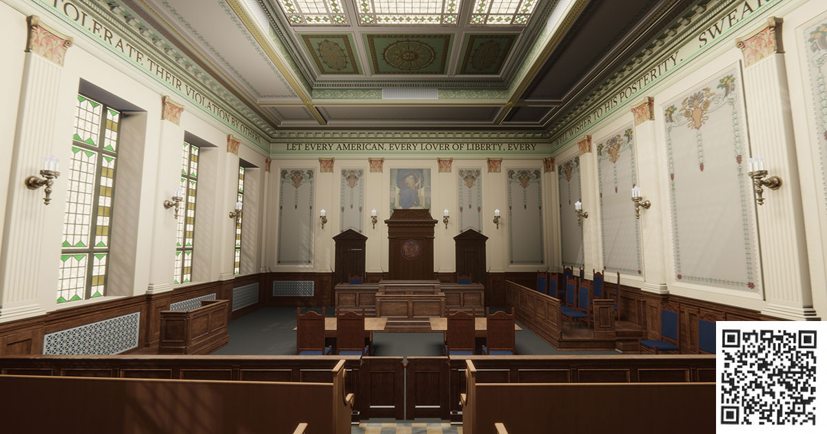 Kenosha County Ceremonial Courtroom