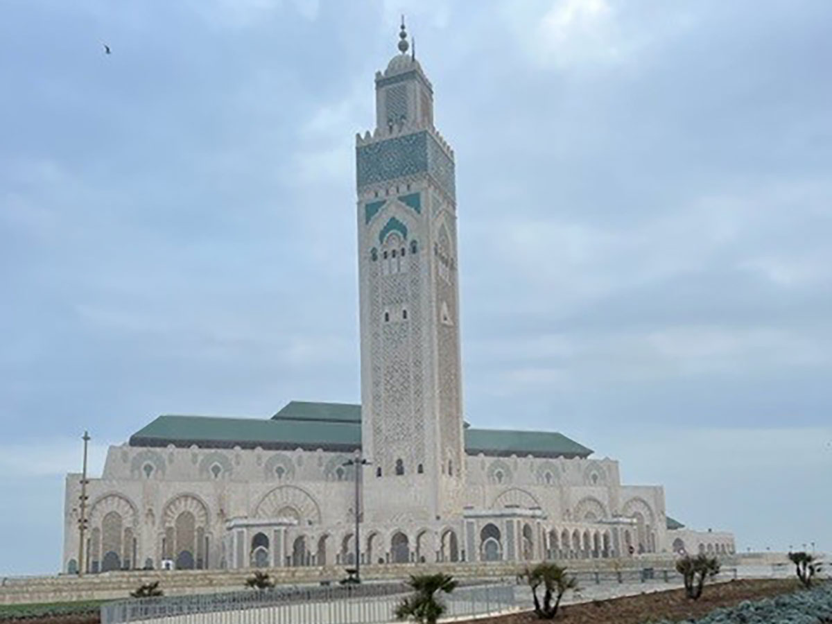 Hassan II Mosque in Casablanca