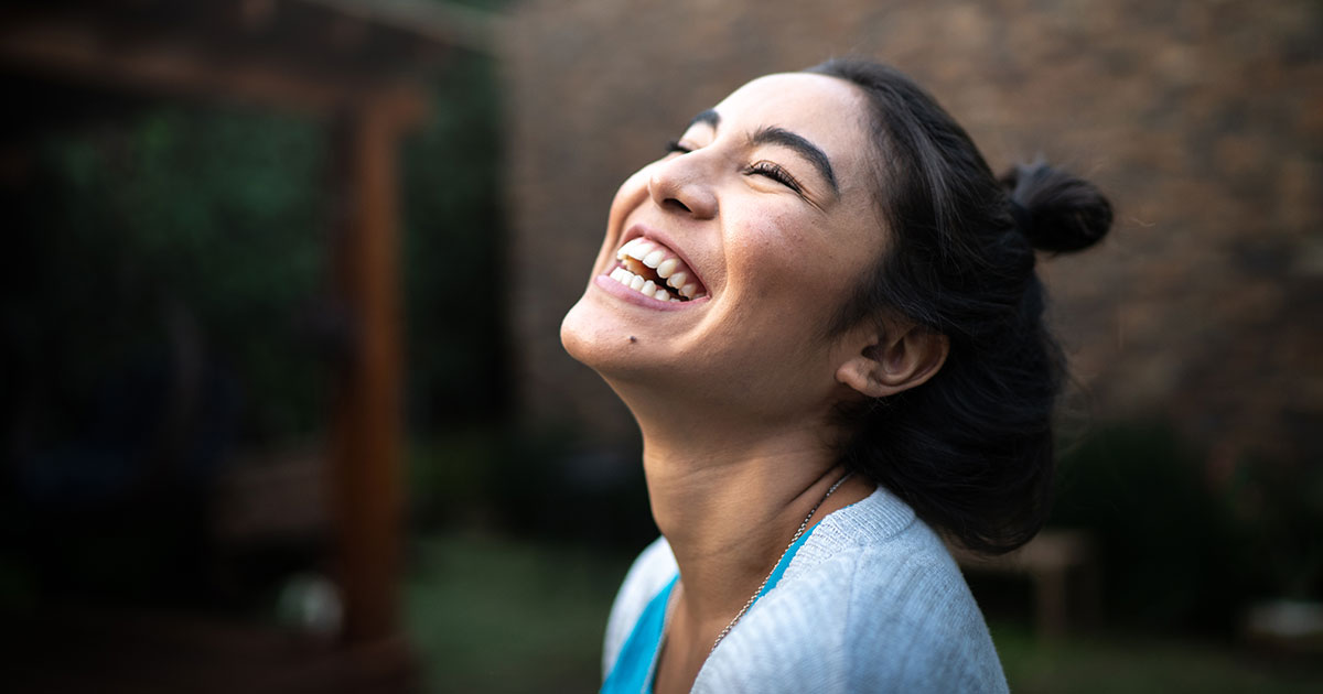 Person smiling