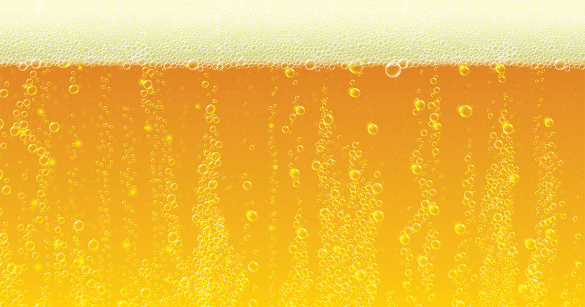 close up of beer