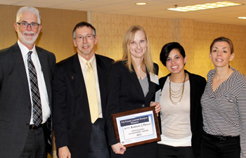 Barbara Privat, 2013 YLD Attorney of the year with State Public Defender's Office colleagues