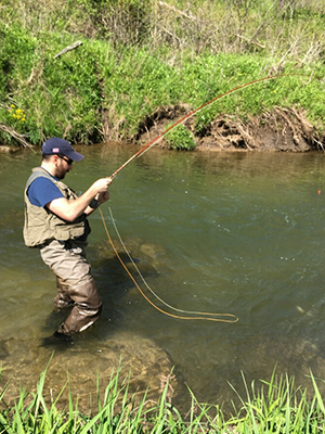 Will Baynard flyfishing