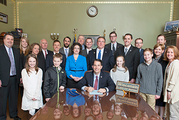 Bill signing