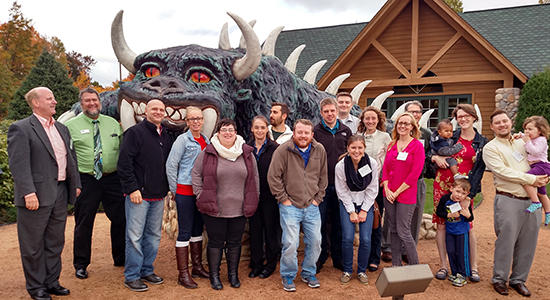 Bus Tour and Hodag in Rhinelander